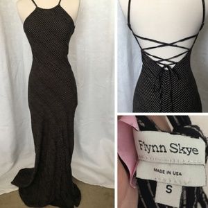 Flynn Skye Anastasia backless maxi dress